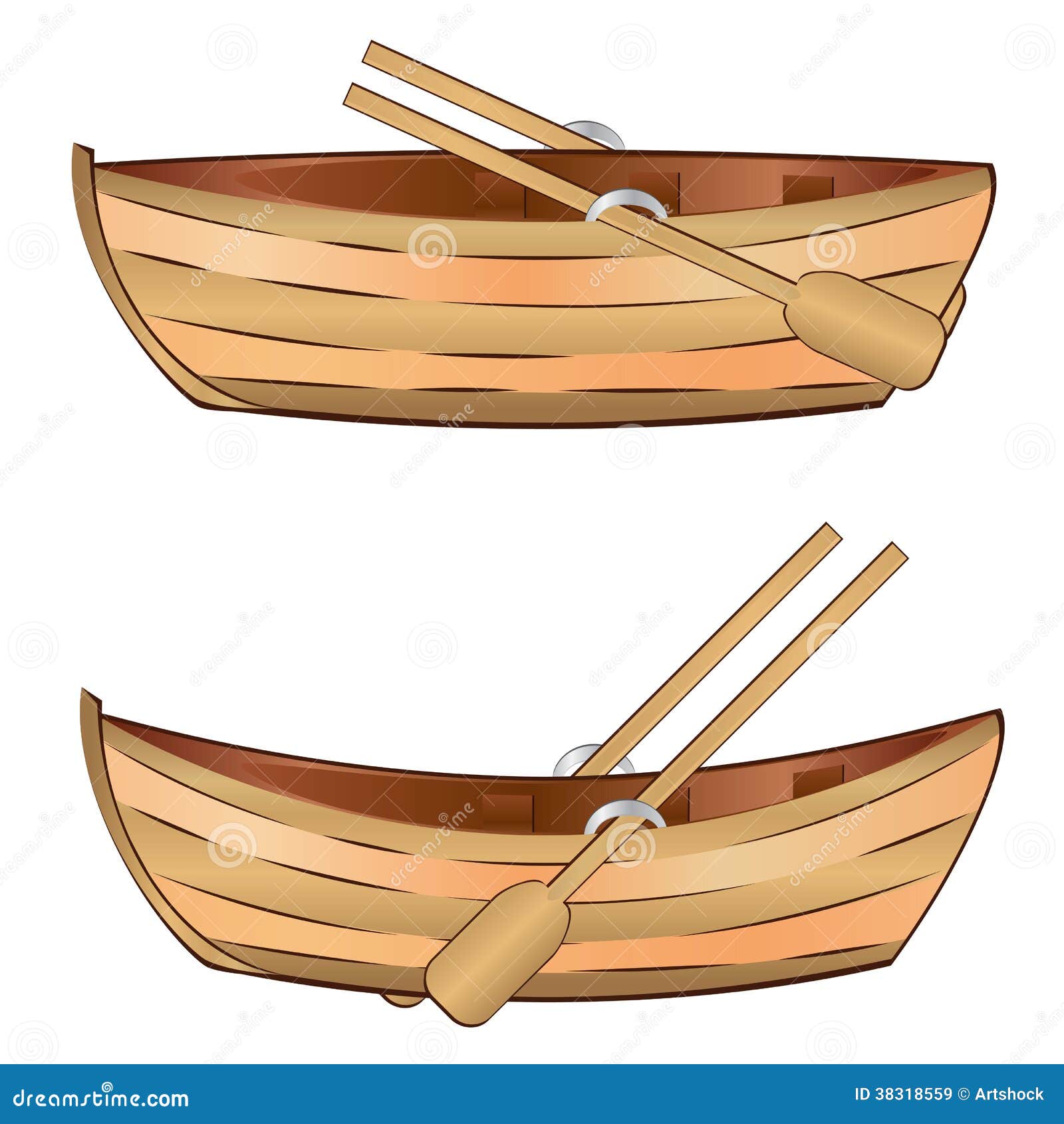 Wooden Boat Royalty Free Stock Images - Image: 38318559