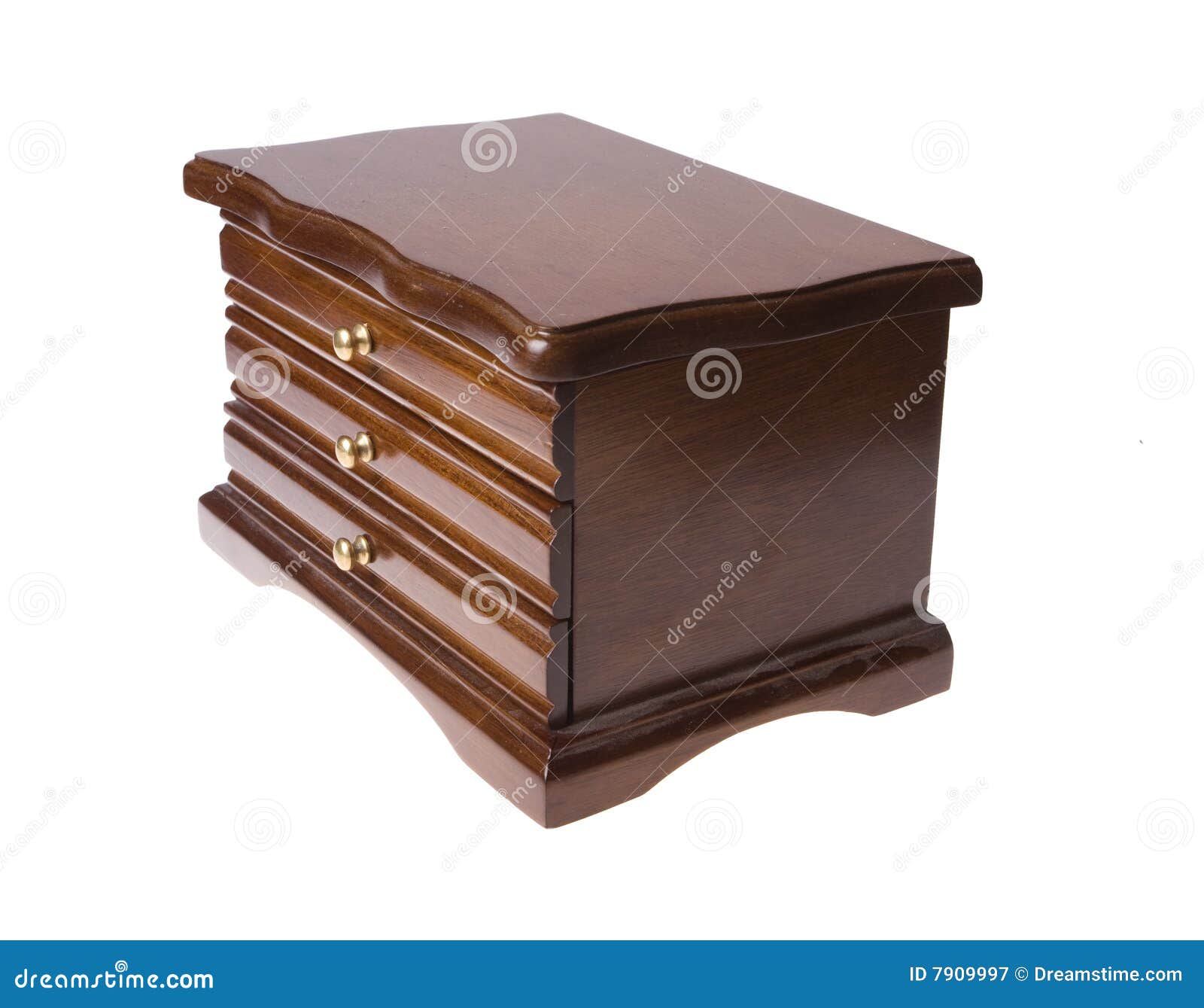 Wood Box with Drawer