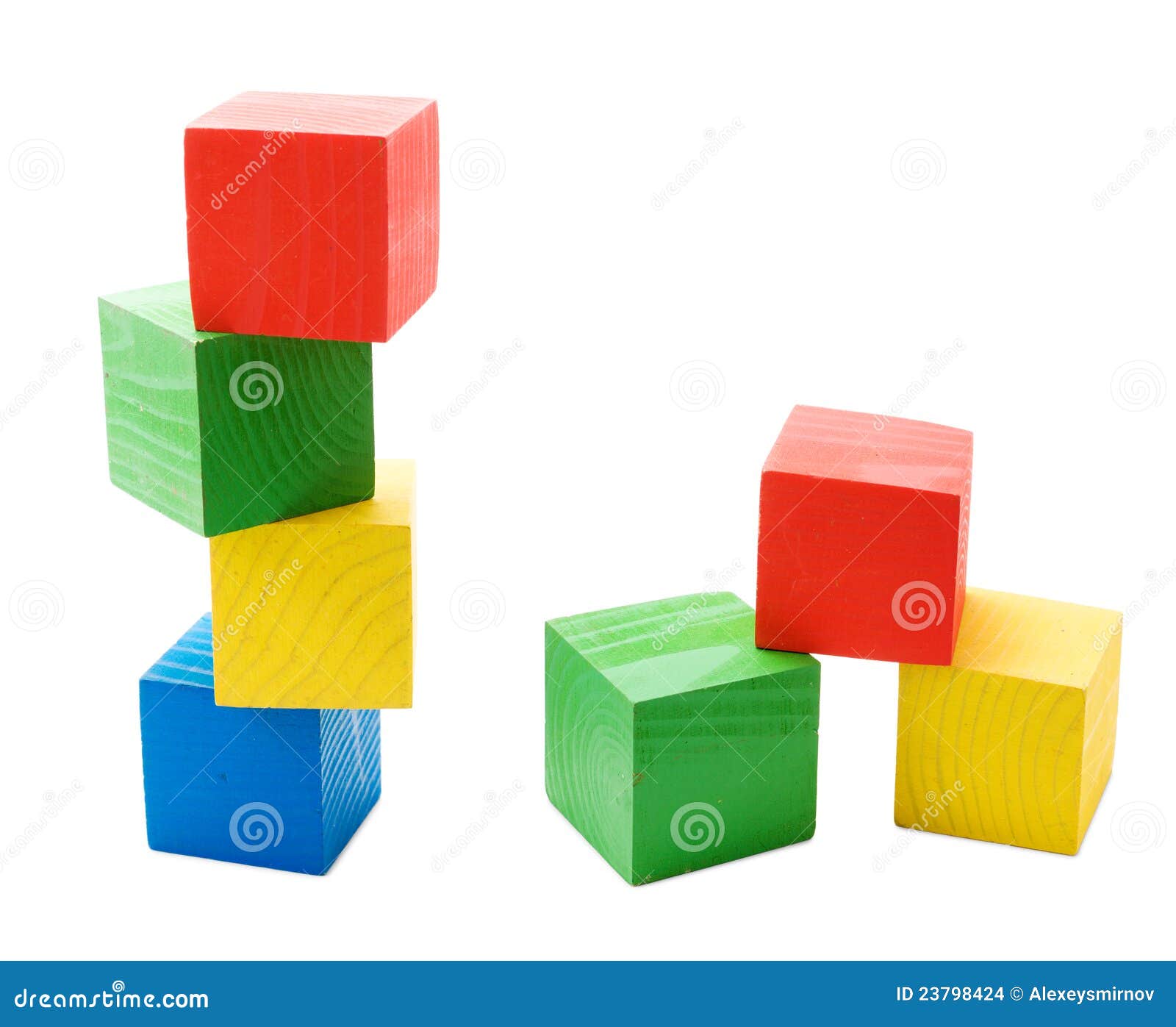 More similar stock images of ` Wooden colored cubes tower `