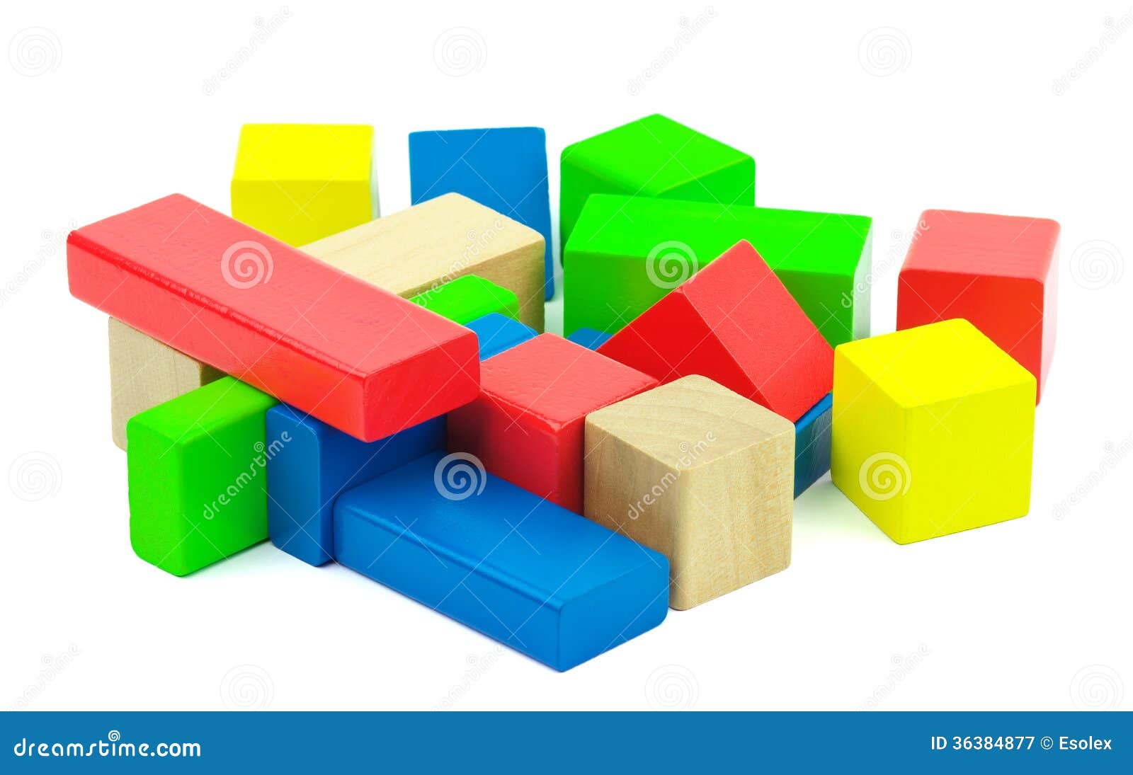 Wooden Building Blocks Clipart Wooden toy building blocks.