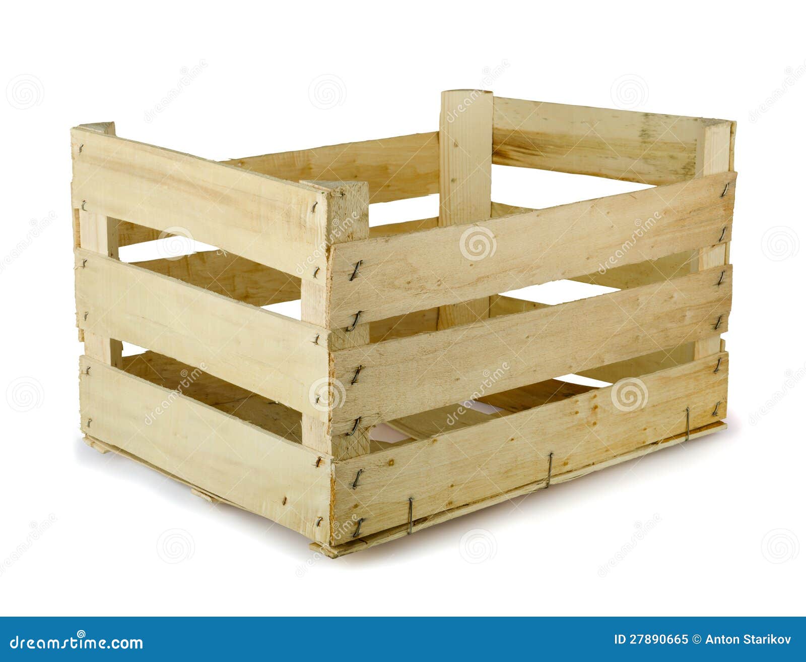 Wooden Crate Royalty Free Stock Photo - Image: 27890665