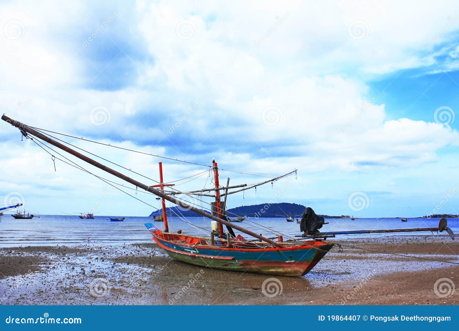 Wooden Fishing Boat Royalty Free Stock Photography - Image: 19864407