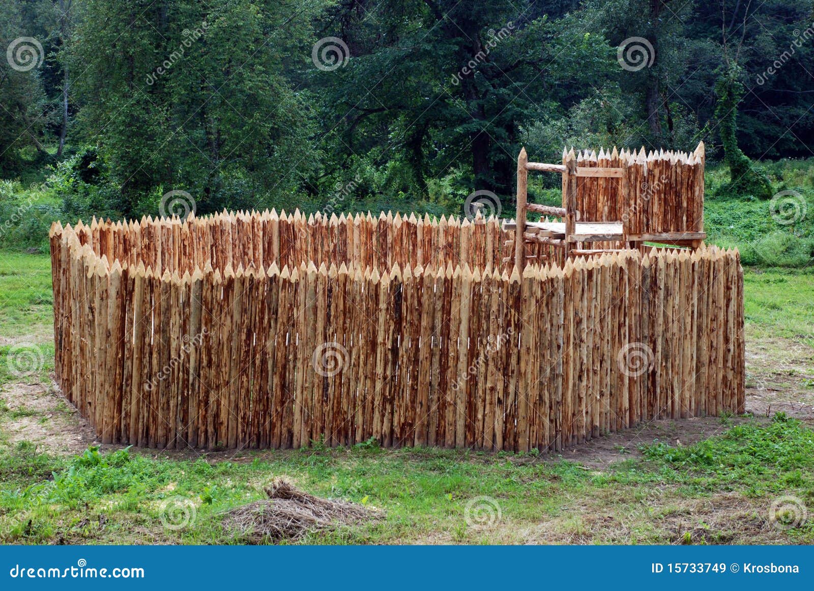 Wooden Fort Royalty Free Stock Images - Image: 15733749