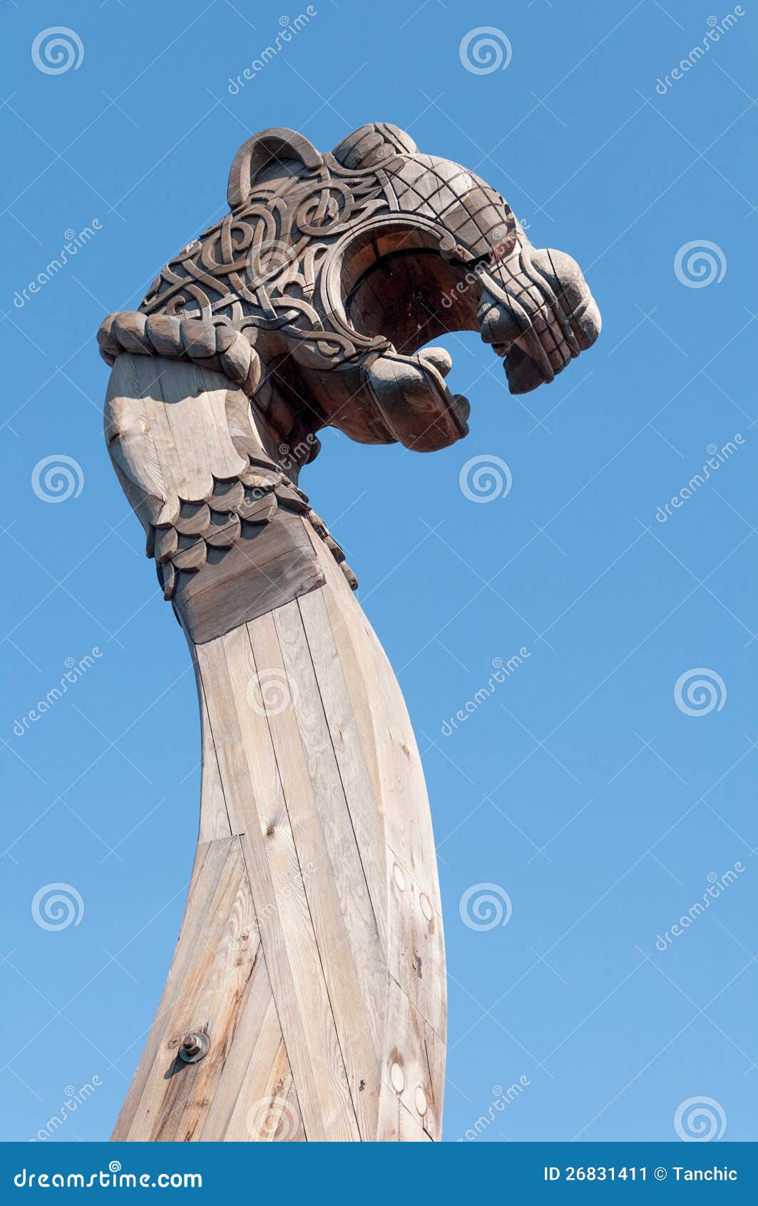 Viking Ship Dragon Head