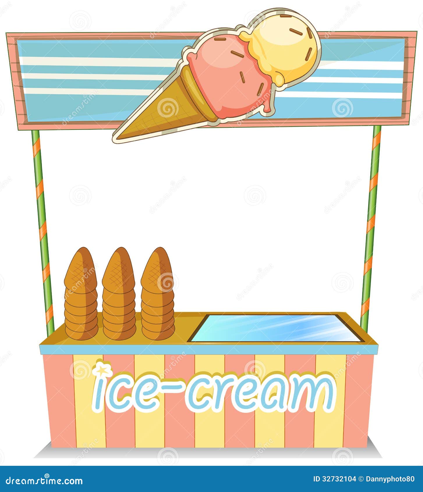 ice cream stand clipart - photo #2