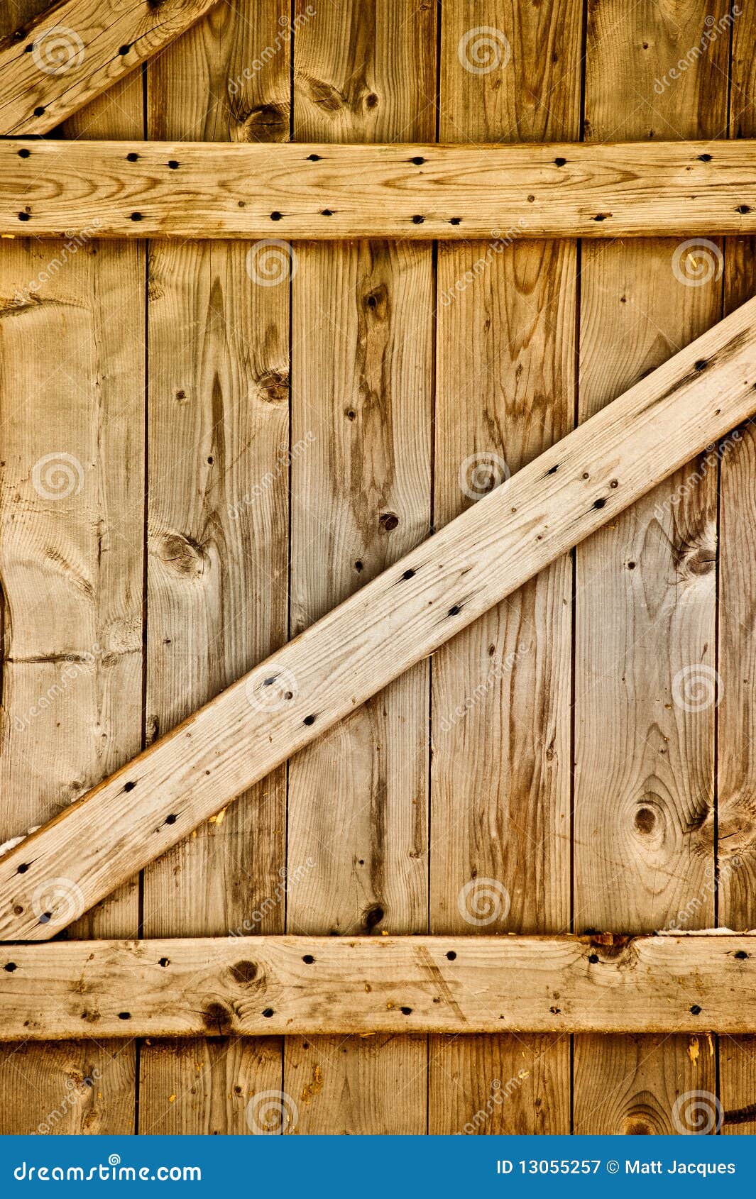 Rustic Barn Wood Door