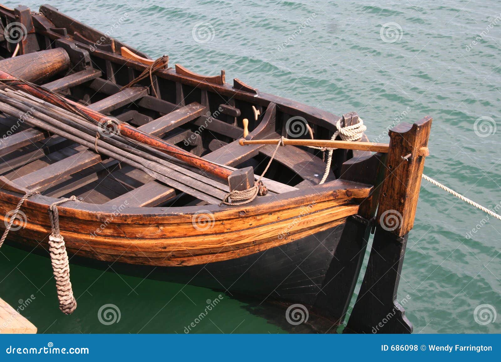 Wooden Sailboat Royalty Free Stock Photos - Image: 686098