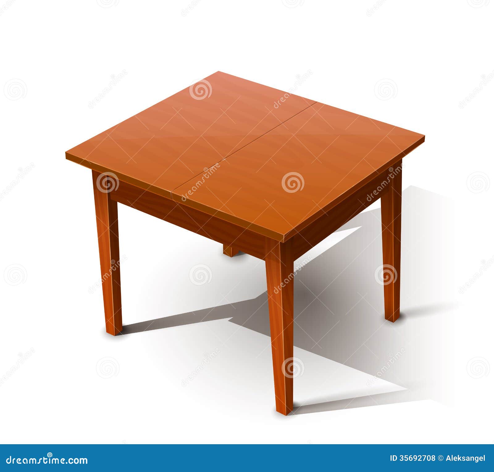 Wooden Table Royalty Free Stock Photos - Image: 35692708