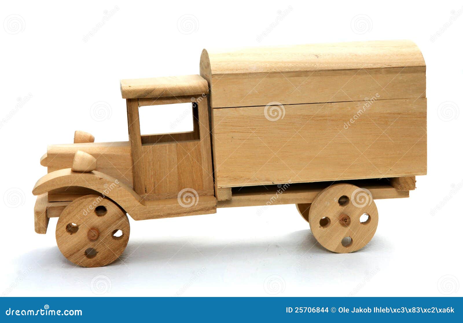 Wooden Toy Truck Stock Images - Image: 25706844