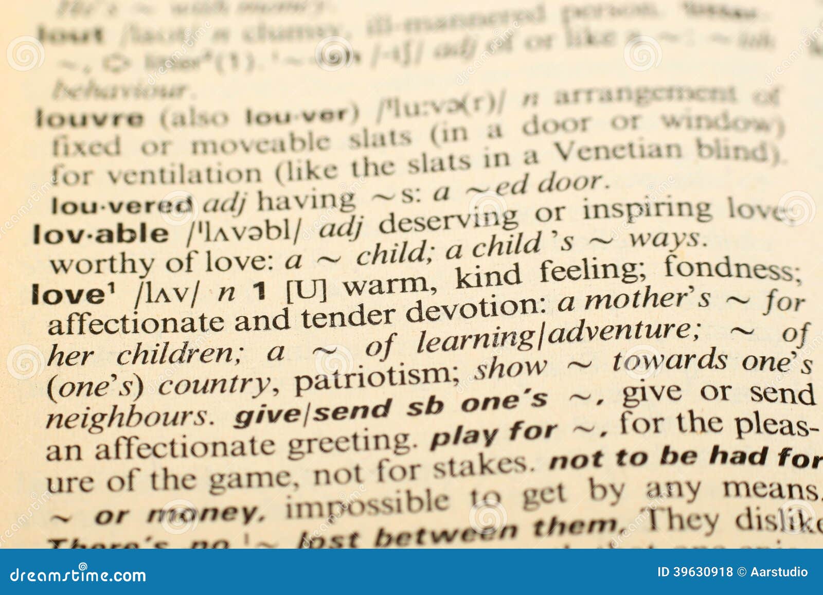 Dictionary Of Love [1964]