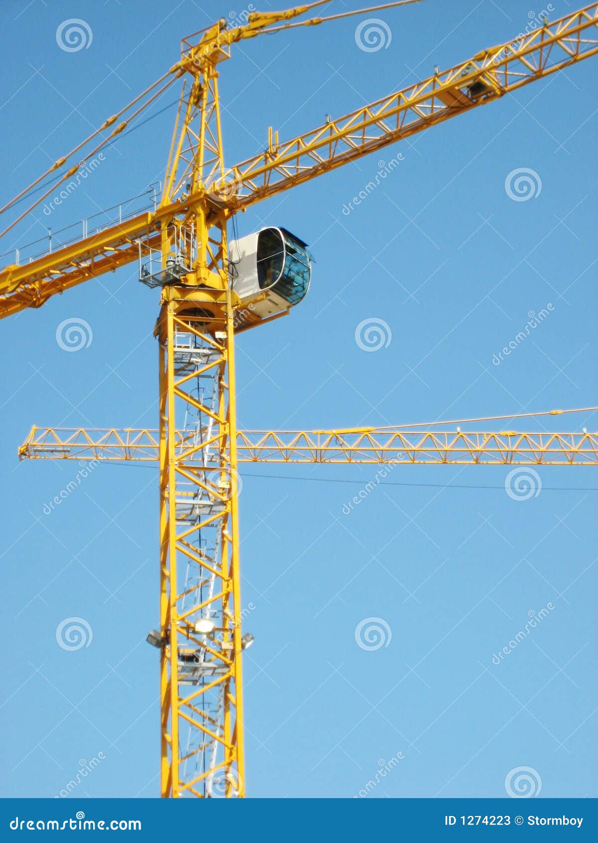 Working Crane Stock Photos Image 1274223