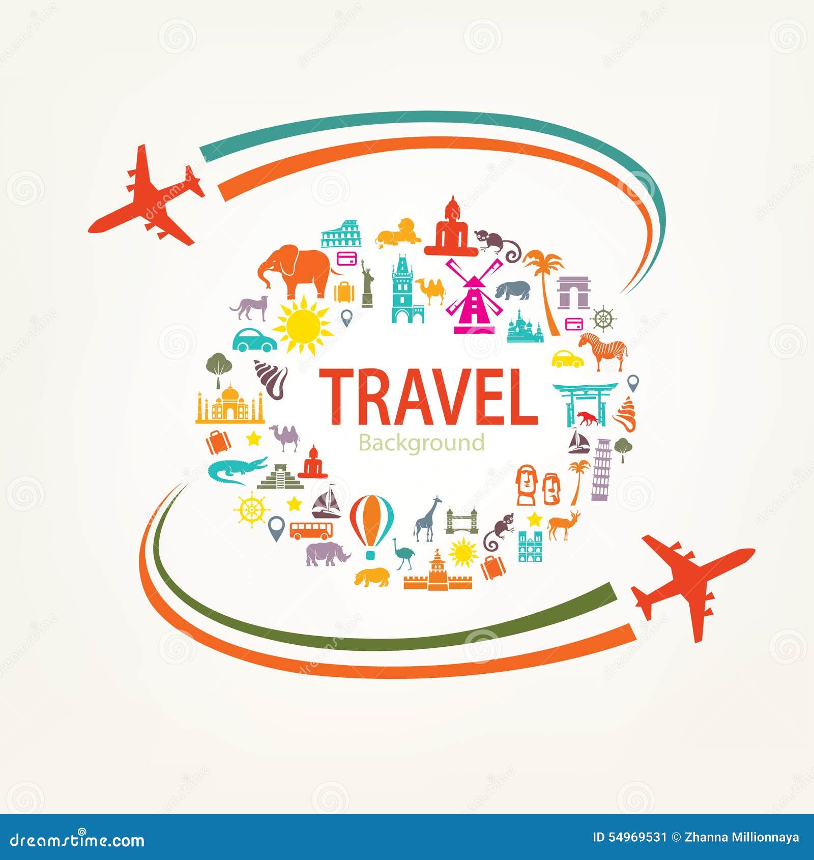 travel abroad clipart - photo #8