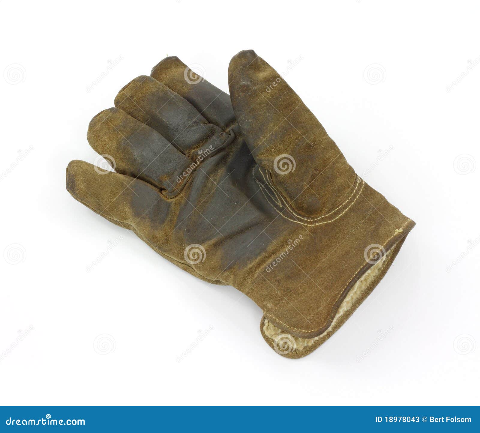 Worn Work Glove Stock Photos Image 18978043