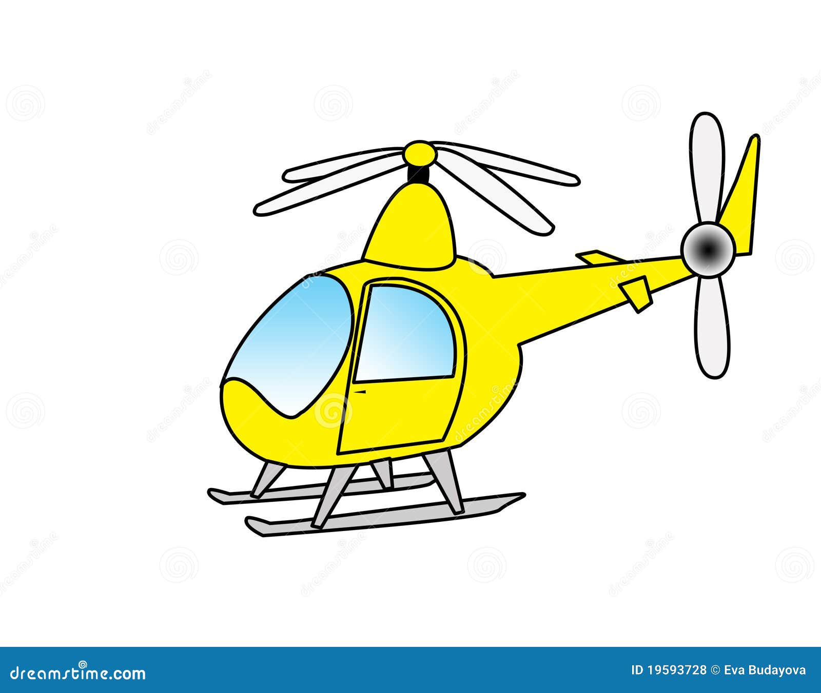 free clipart cartoon helicopter - photo #35