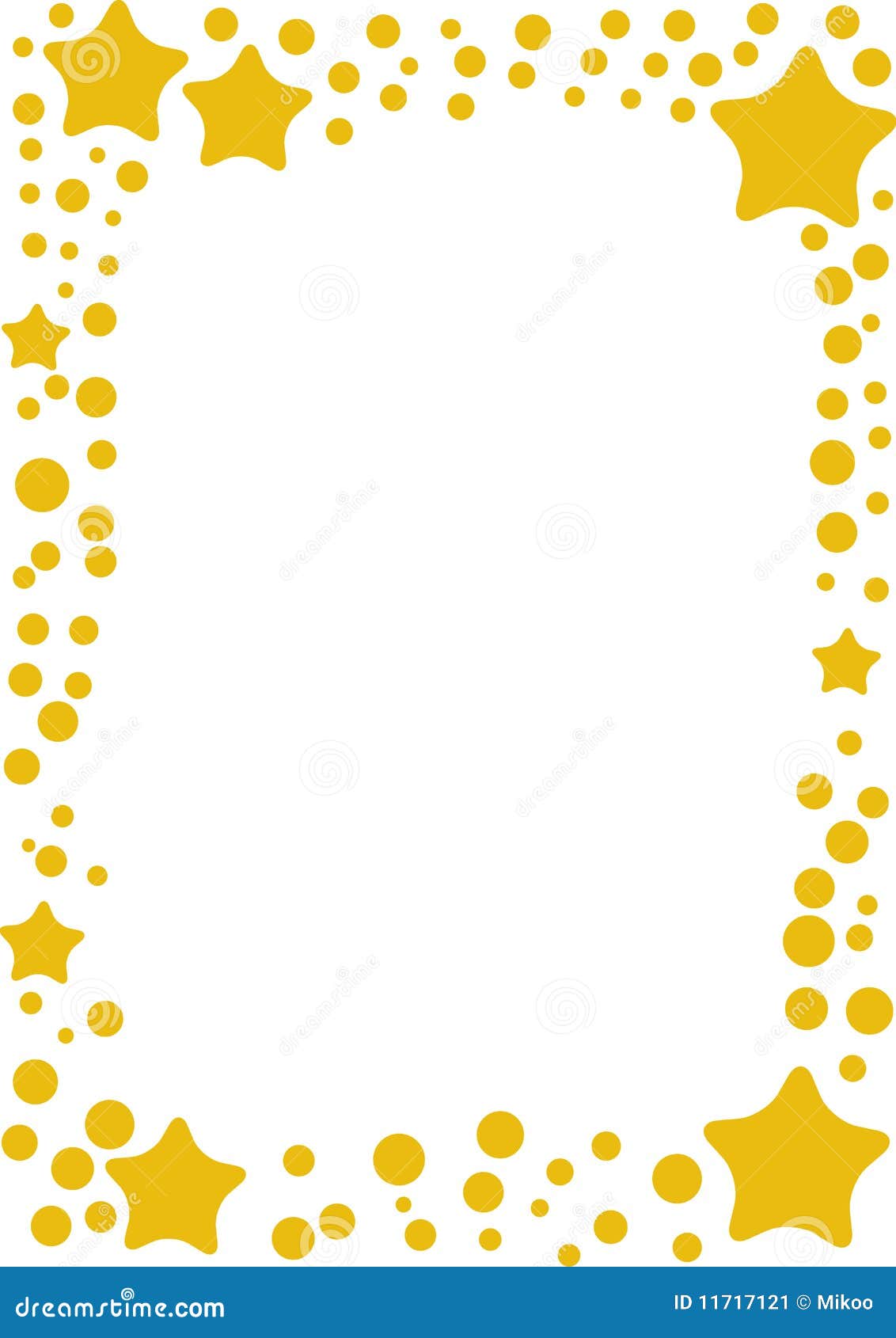 yellow star border clip art - photo #42