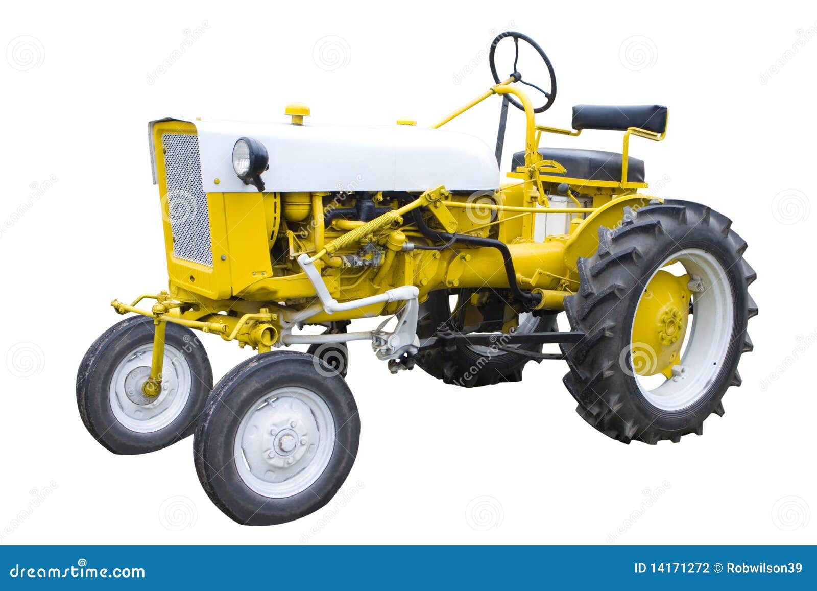 yellow tractor clipart - photo #45