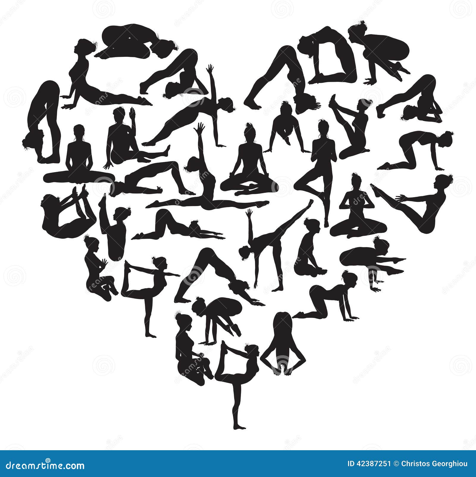 yoga poses drawings clip art - photo #46