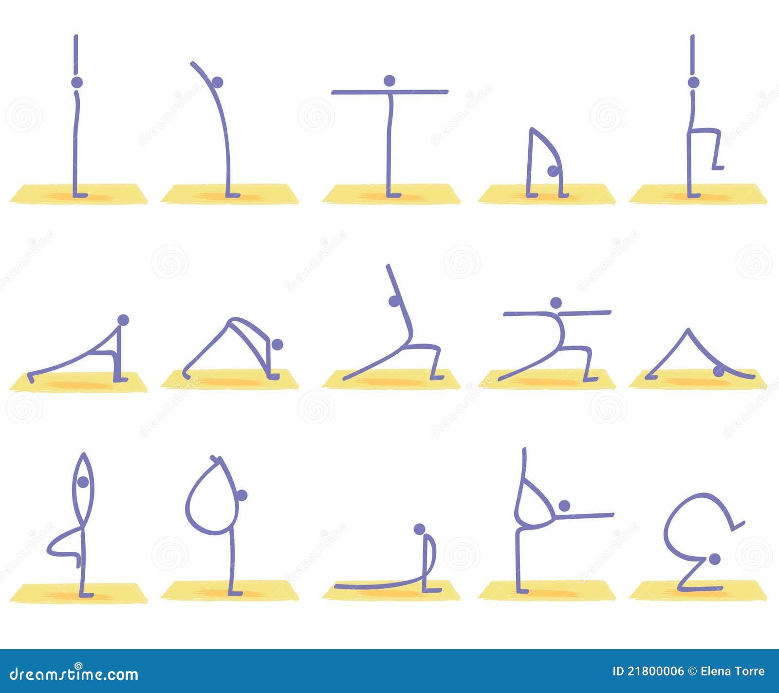 z Yoga poses a yoga  vector poses