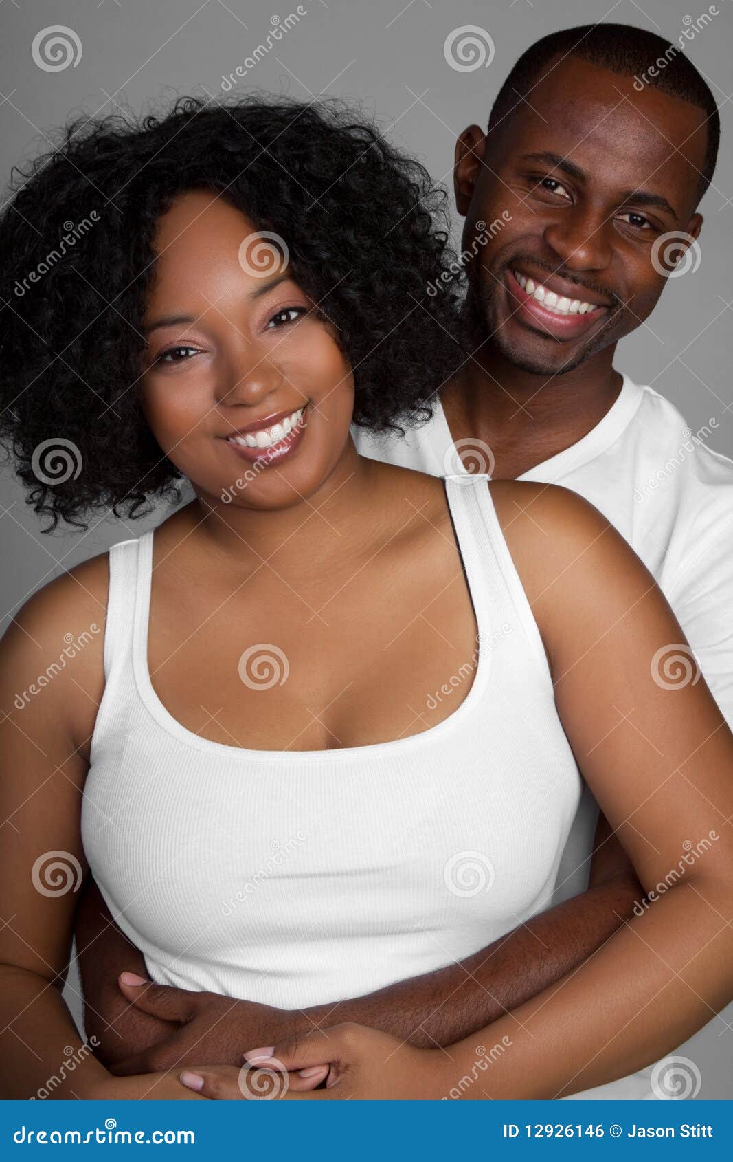 Young Black Couple Royalty Free Stock Ima