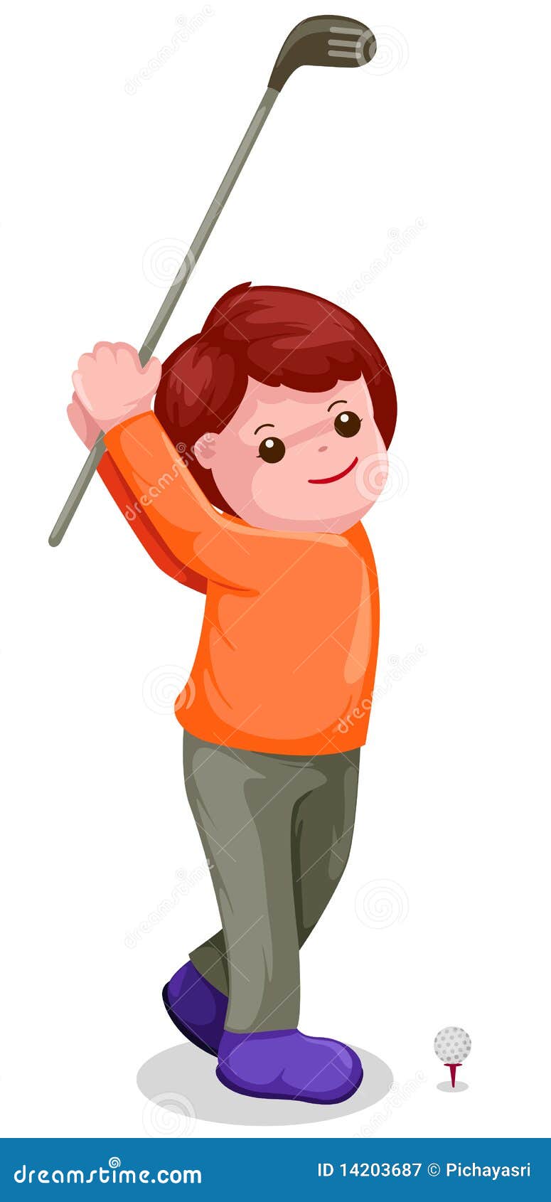 clipart man playing golf - photo #25