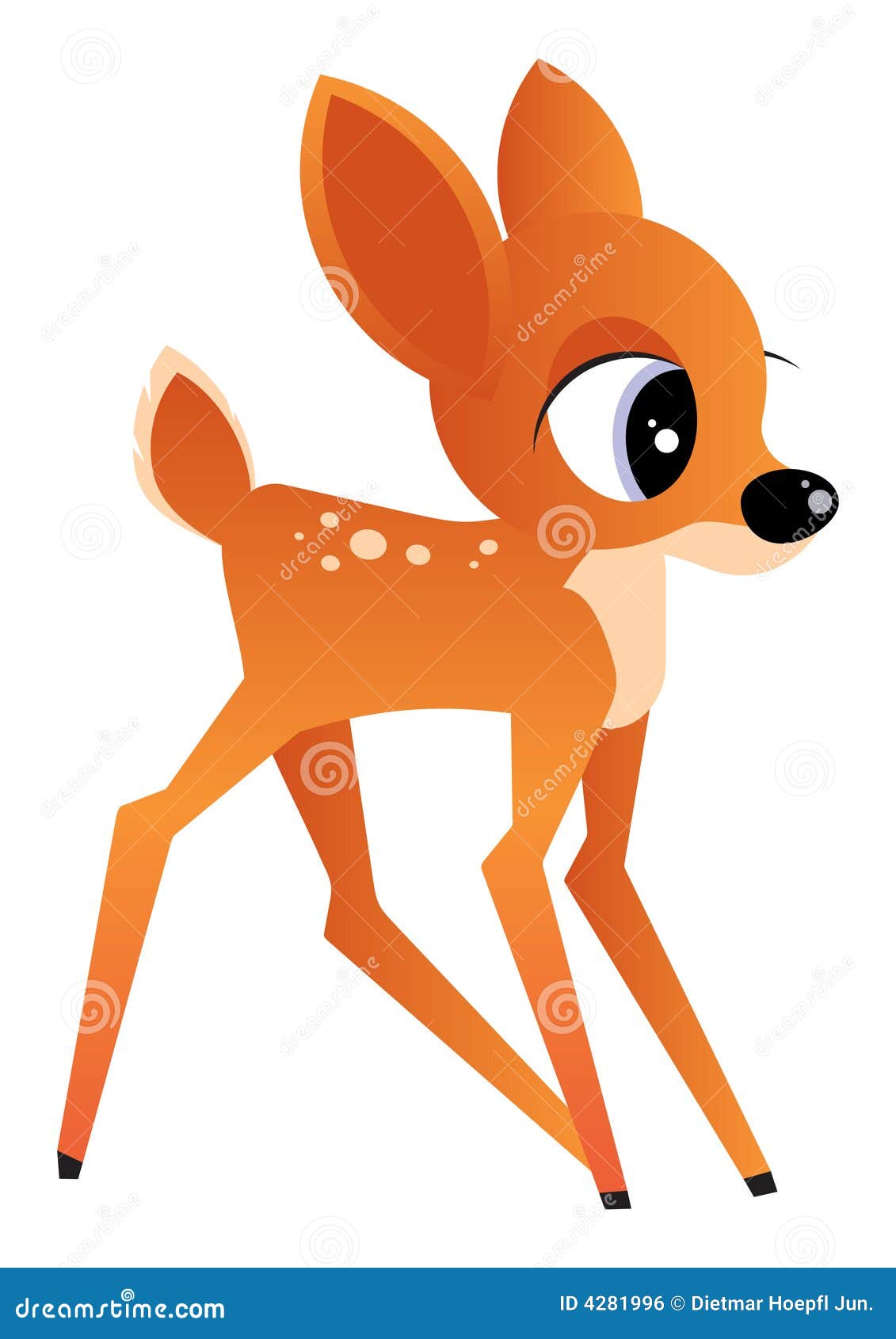 free clipart baby deer - photo #48