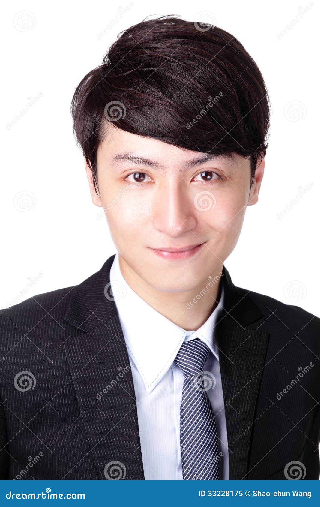 Classy asian business man much yes