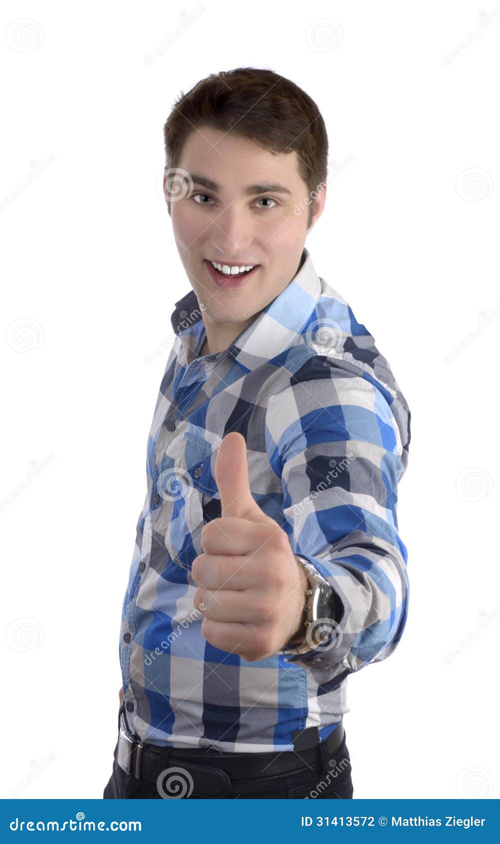 Blue Thumbs Up