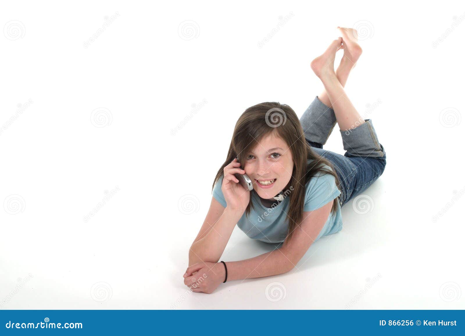 Young Teen Girl Talking On Cellphone 9 Royalty Free Stock Image Young Teen Girl Talking On Cellphone 9 Royalty Free Stock Image image