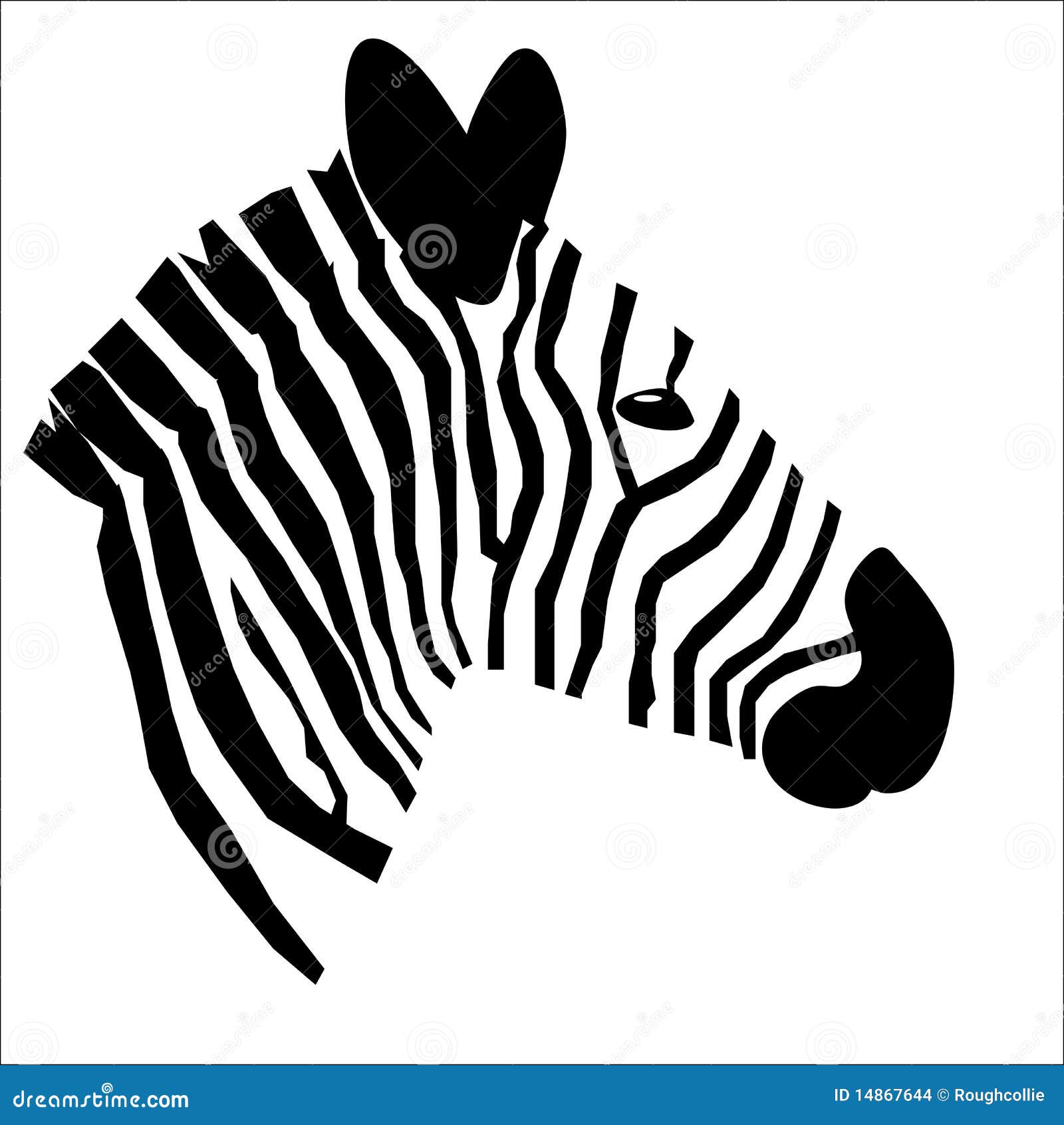 zebra head clipart - photo #28