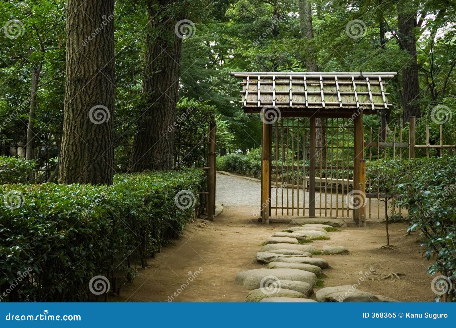 Zen Gate And Path Royalty Free Stock Photo Image 368365