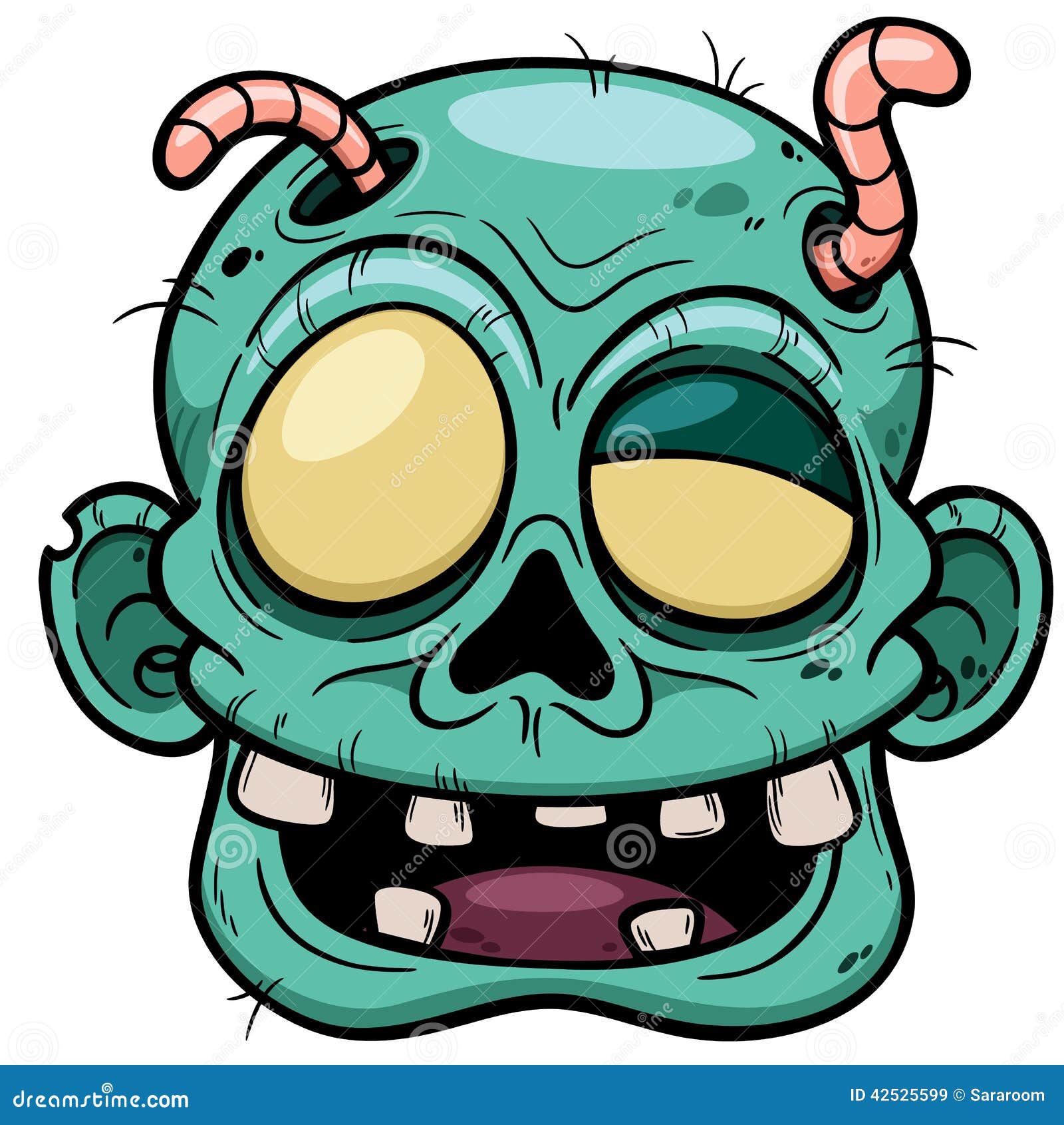 zombie head clip art - photo #15