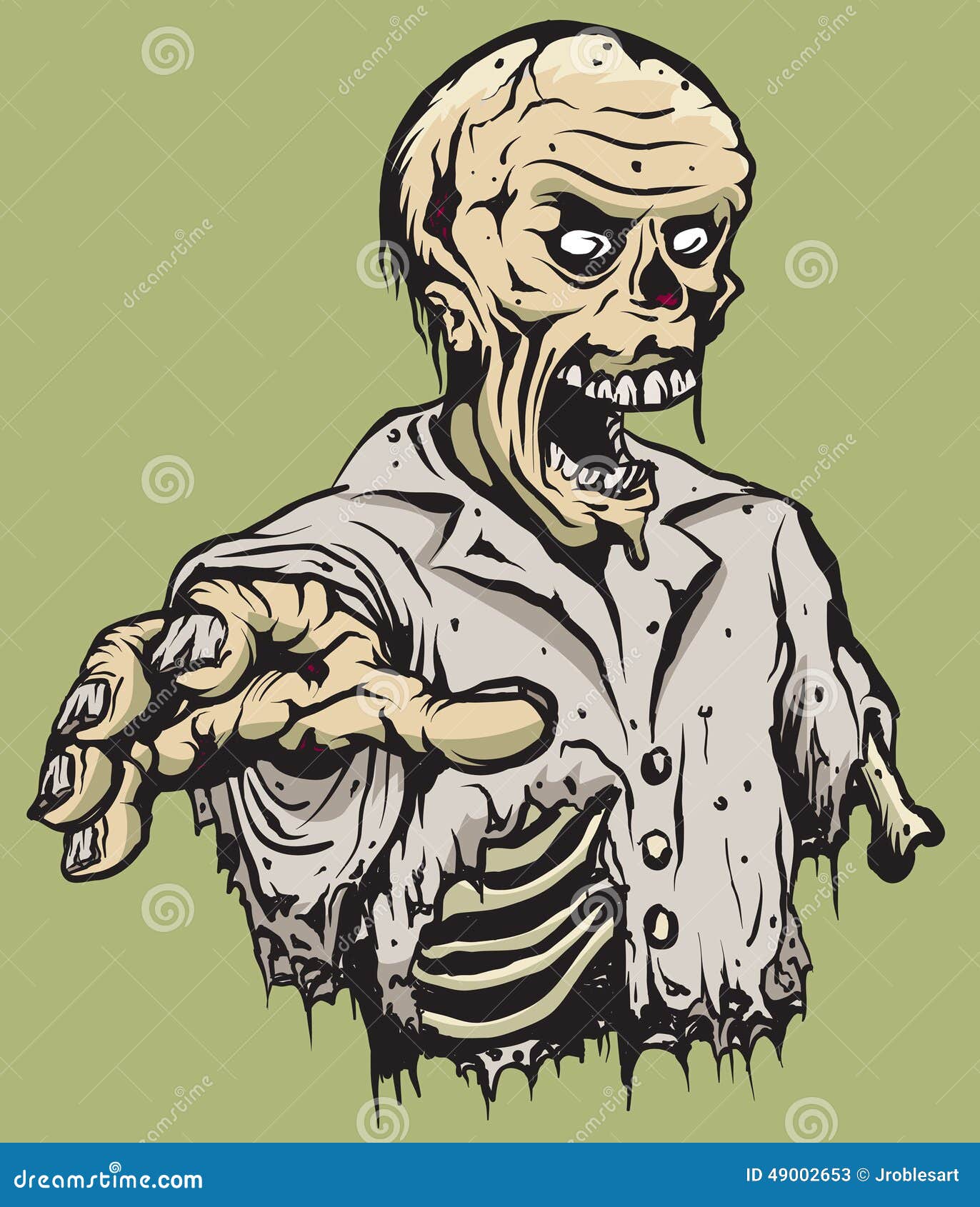 zombie eps clipart - photo #49