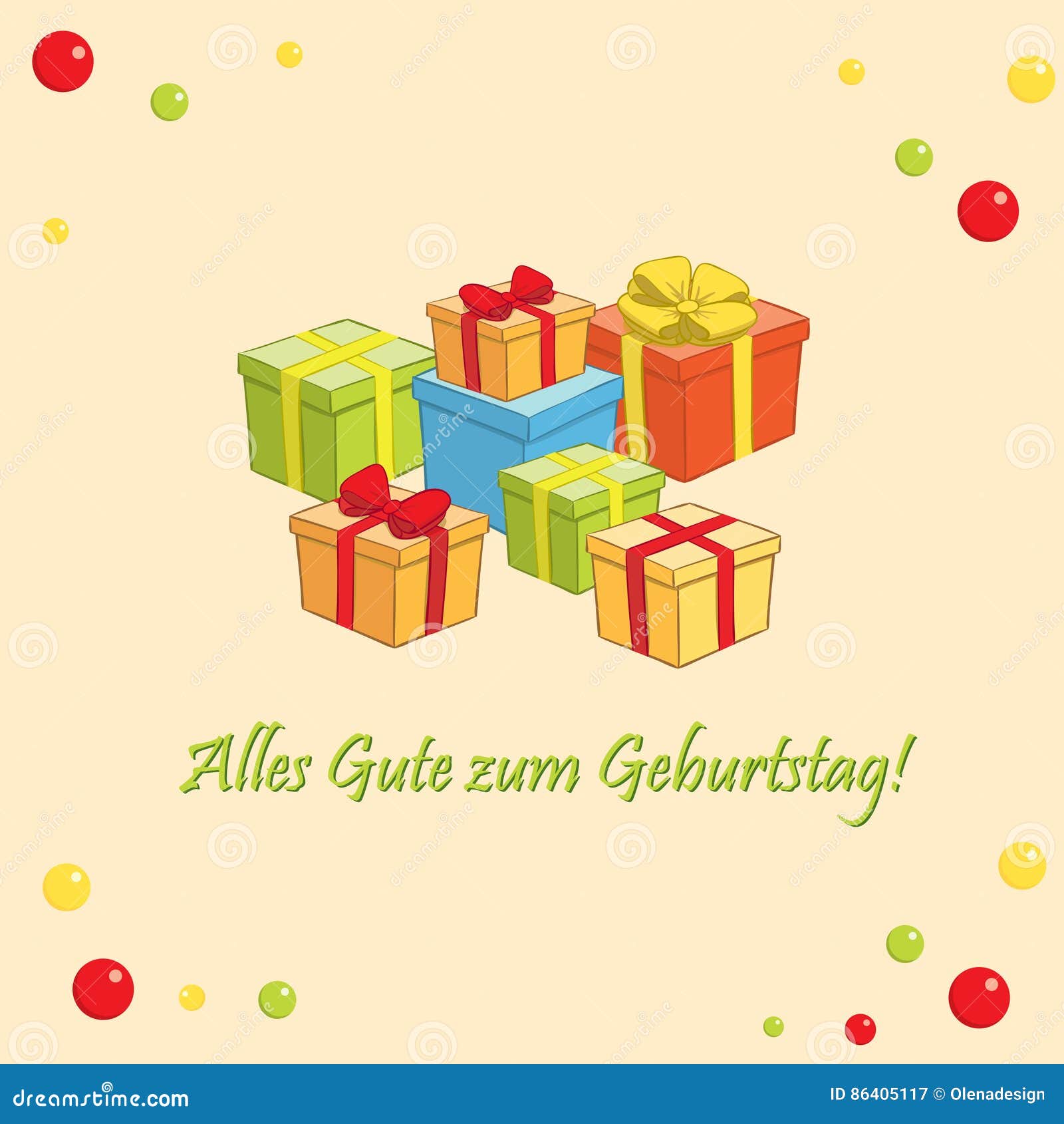 Открытка zum geburtstag