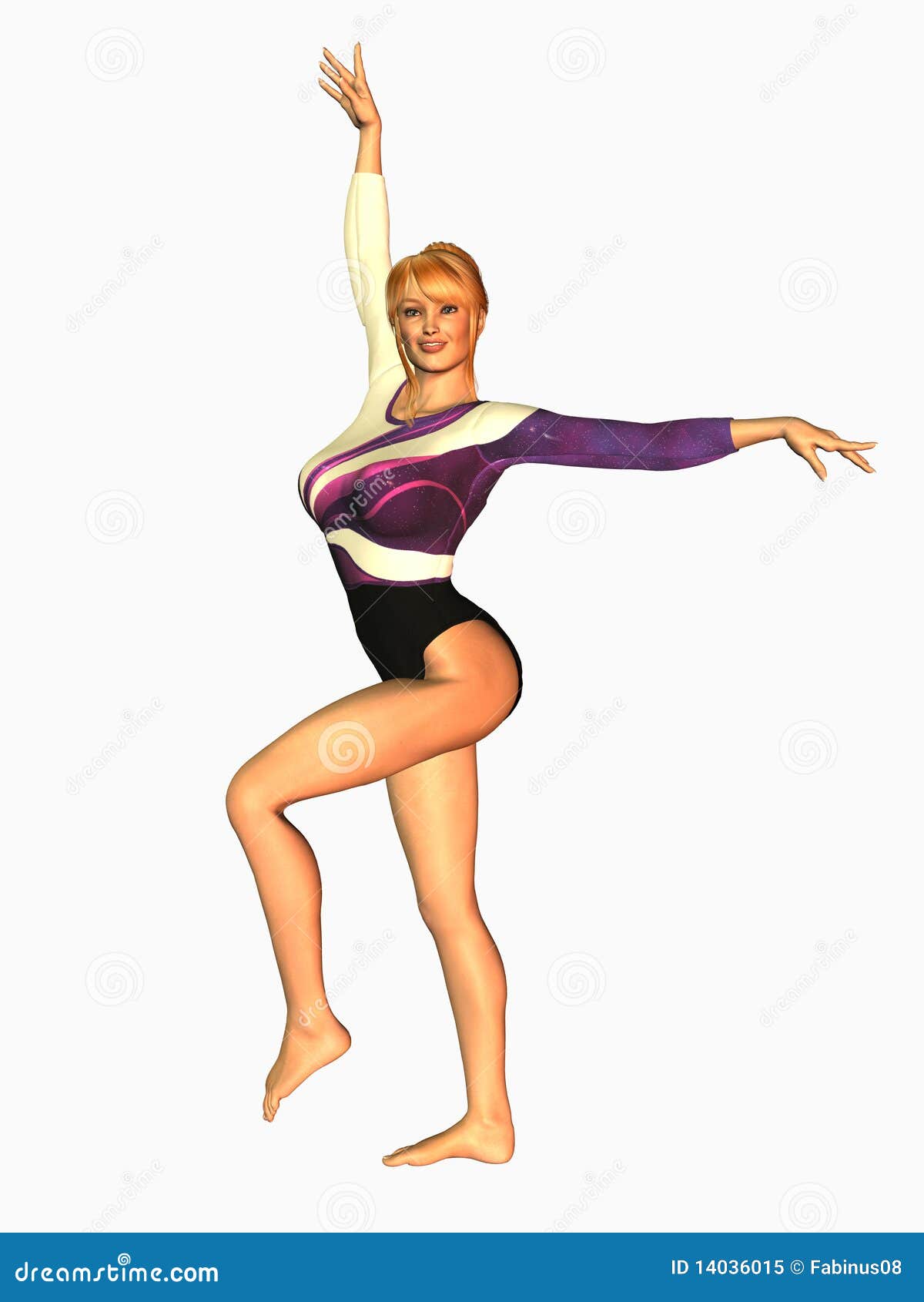 女性体操运动员