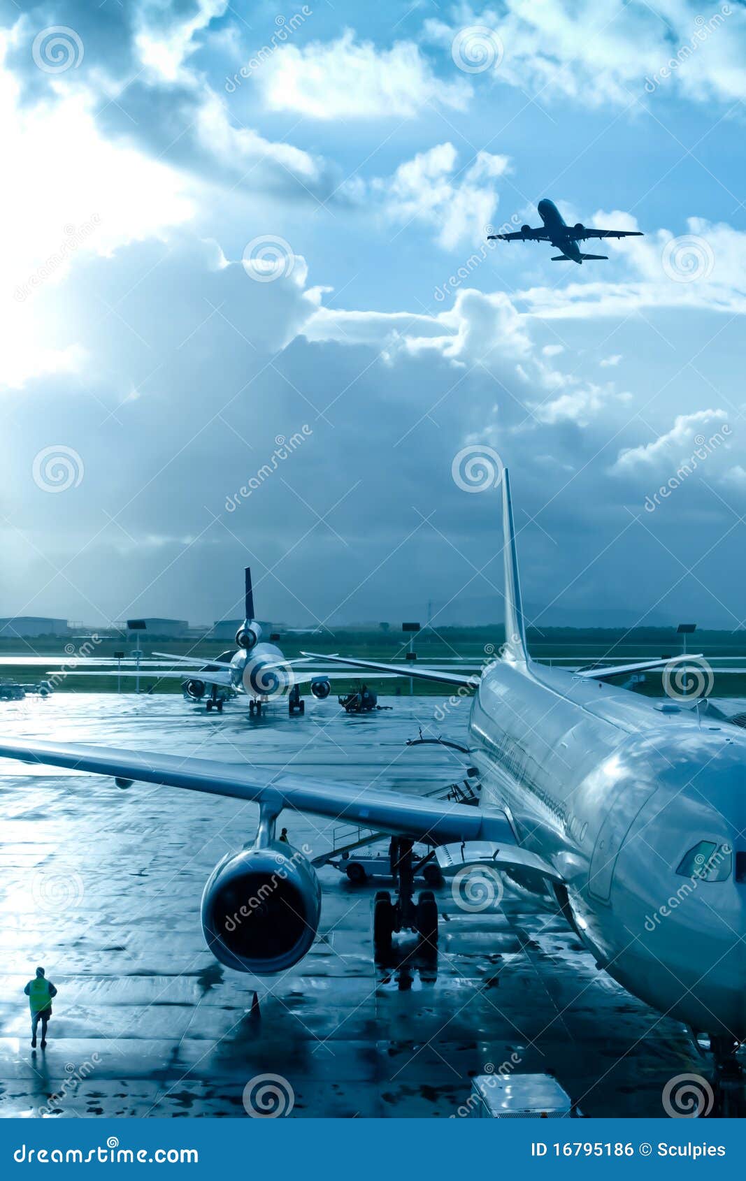 飞机场机场开普敦.