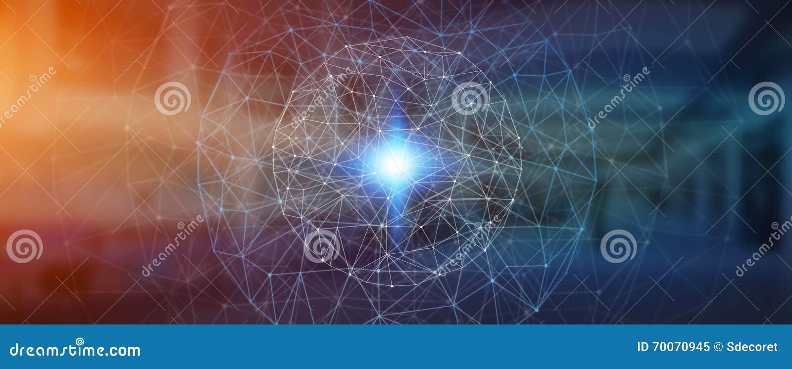 现代未来派数据网络.