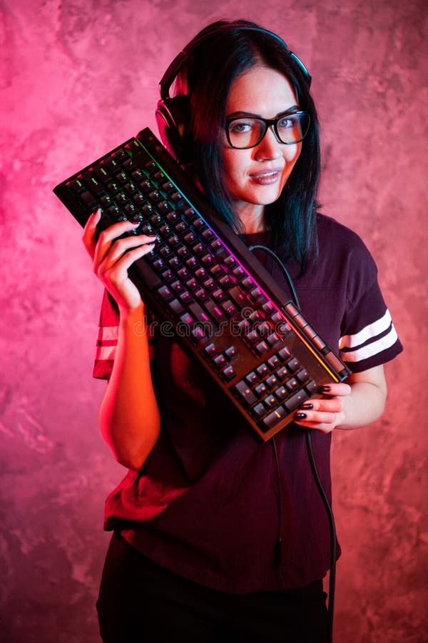 Blonde Gamer Girl