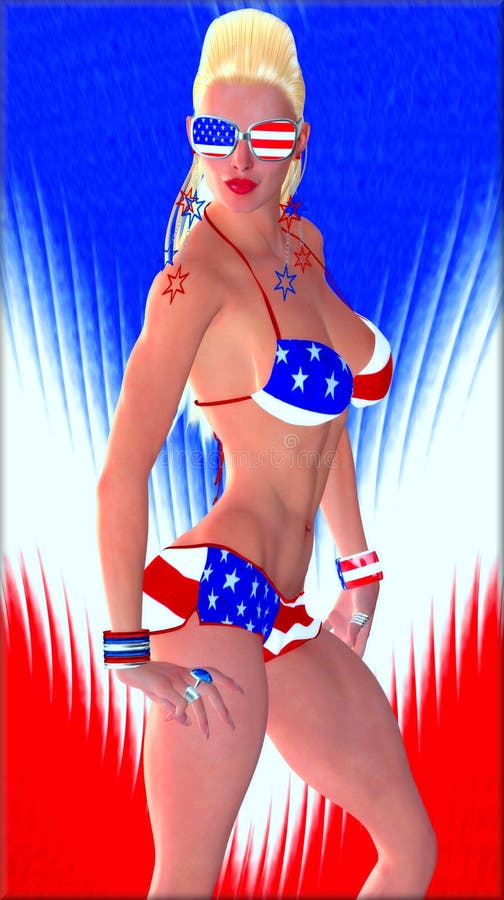 Fourth Of July Boobs
