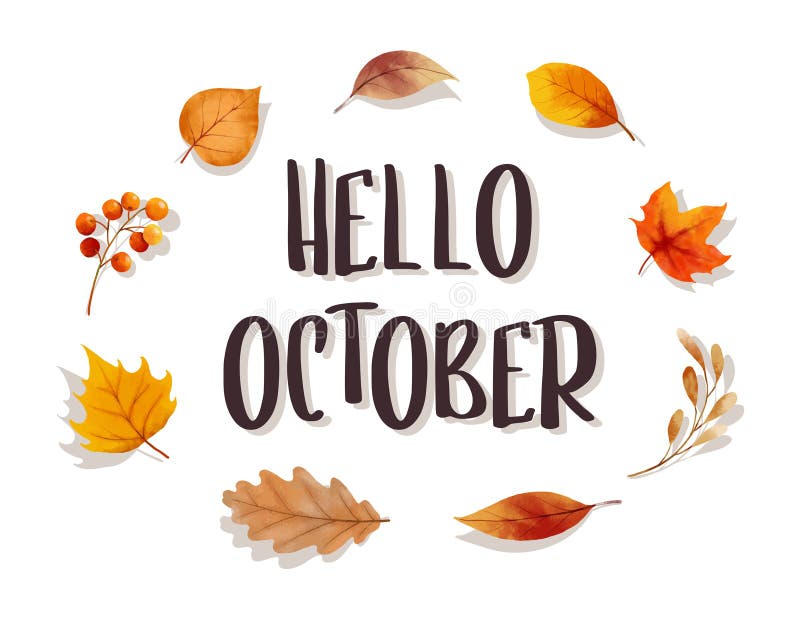 Hello October Xo