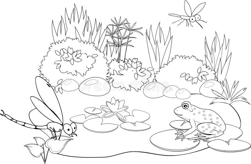 a l etang illustration de vecteur du canard 59092175 coloriage mazinger z