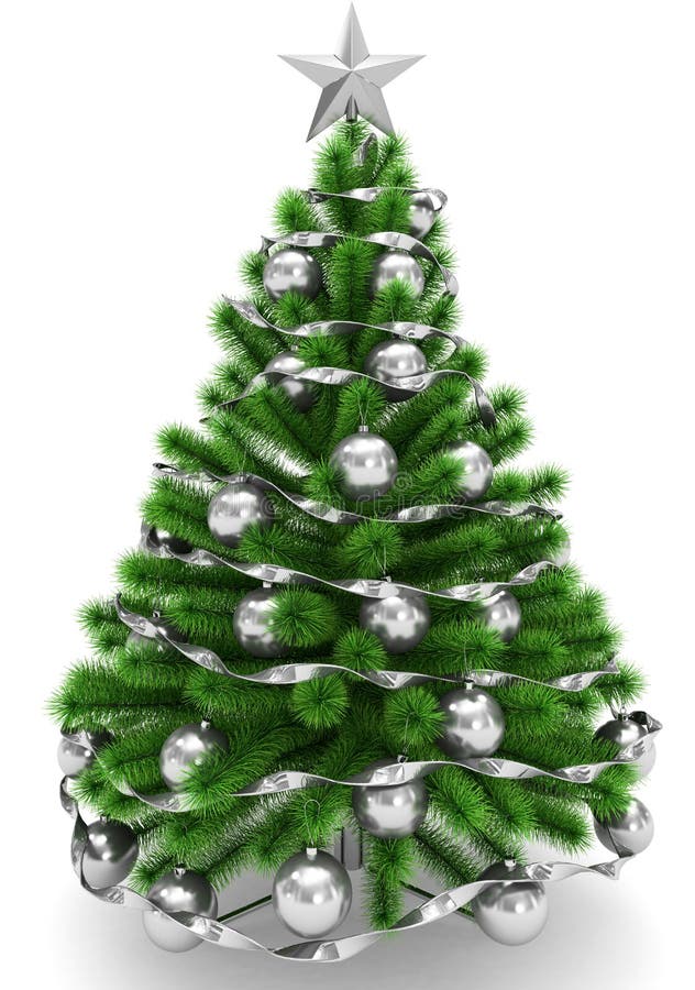 Árvore De Natal Decorada Com As Bolas De Prata Do Natal, Chr De Prata Ilustração Stock - Ilustração de estupro, grande: 104901956 Árvore De Natal Decorada Com As Bolas De Prata Do Natal, Chr De Prata Ilustração Stock - Ilustração de estupro, grande: 104901956