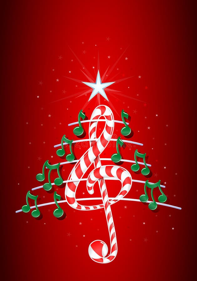 A árvore De Natal Feita De Notas Musicais Verdes, Barra De Chocolate Deu Forma à Clave De Sol E O Canto E O Título Amarelos Do Pá Ilustração do Vetor - Ilustração A árvore De Natal Feita De Notas Musicais Verdes, Barra De Chocolate Deu Forma à Clave De Sol E O Canto E O Título Amarelos Do Pá Ilustração do Vetor - Ilustração