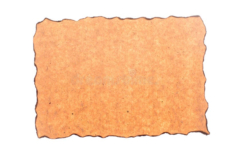 Alteres Und Gefarbtes Papier Mit Feuerbeschadigten Und Verbrannten Kanten Stockbild Bild Von Gealtert Zerfall 168233449