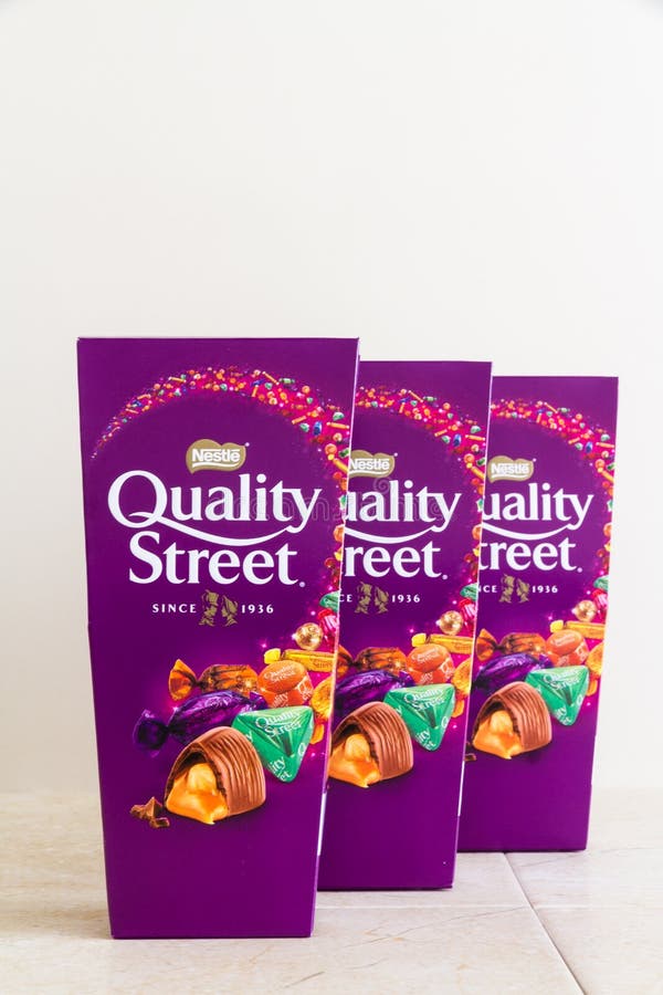 Chocolats Quality Street Nestlé, en boîte de 265 g - Confiserie