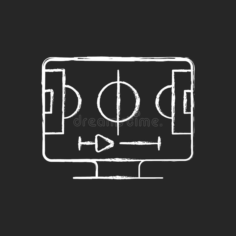 ícone Glifo Preto Dos Jogos De Futebol Online Ilustração do Vetor -  Ilustração de enchido, preto: 224205231