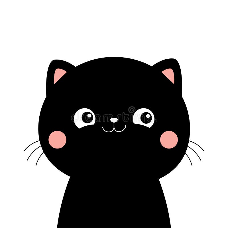 Arte de linha gatinho gato, gato grátis, rosto, sorridente, desenhos  animados png