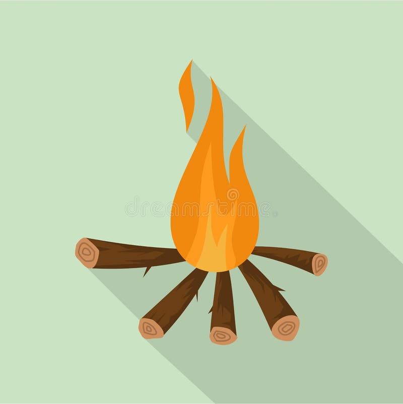 Estilo Simples Do ícone De Fogo Ilustração do Vetor - Ilustração de  inferno, brilhante: 222153111