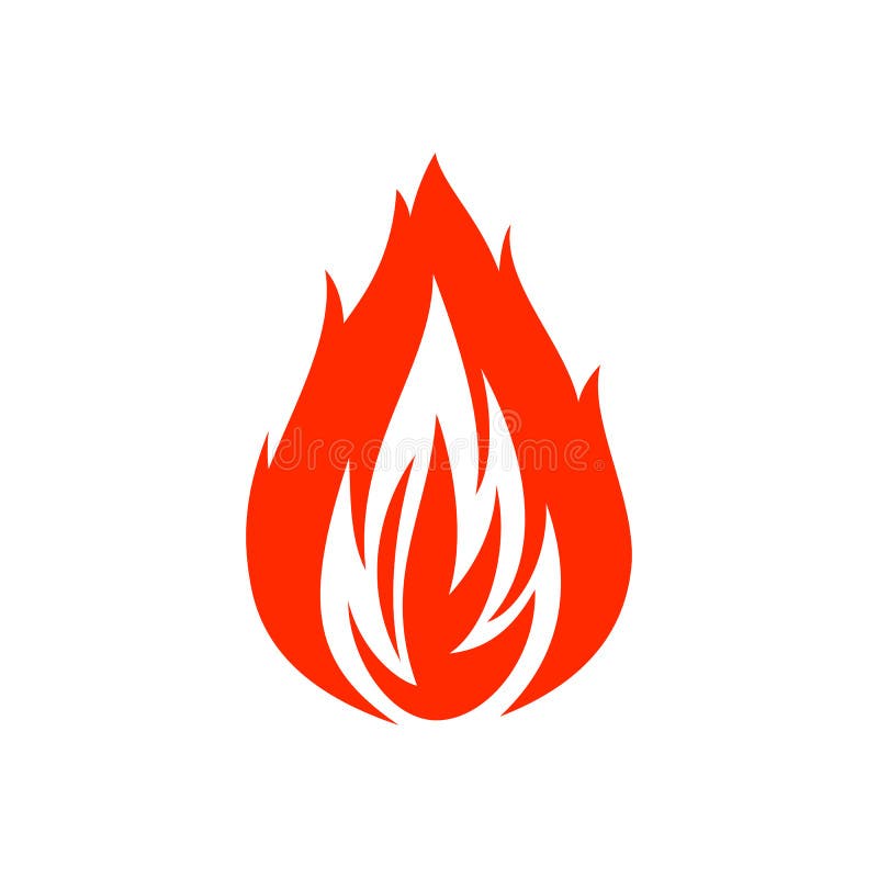 Baixe Símbolo de Chama Laranja para Fogo e Energia PNG - Creative