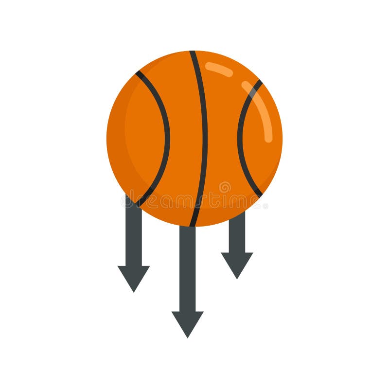 desenho de ícone de basquete. vetor de símbolo de esporte de bola 12190566  Vetor no Vecteezy