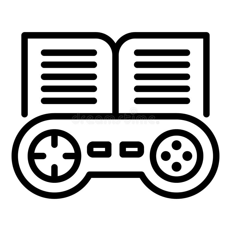 Os Jogos De Vídeo Jogam Desenhos Animados Do Console Ilustração do Vetor -  Ilustração de controladores, lifestyle: 153491620